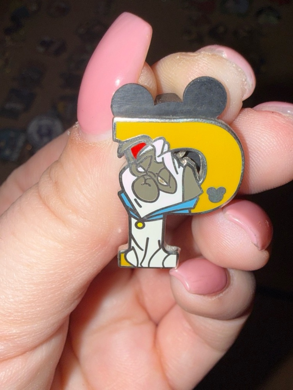 Disney Alphabet Pin “P” Percy